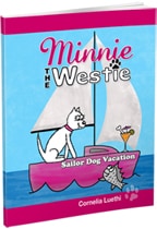 Minnie The Westie - sailor dog vacation cartoon book