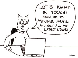 Let's keep in touch! Sign up to Minnie Mail and get all my latest news.