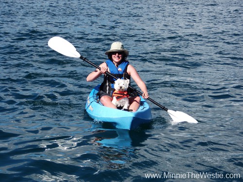 Mum and I on our very first kayak outing together.