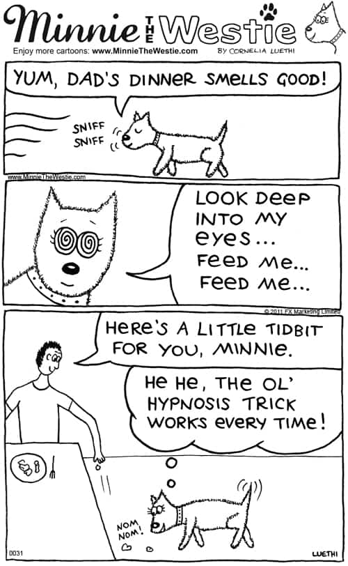 Minnie The Westie cartoon #0031