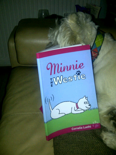 Holly gets stuck in for a good read!