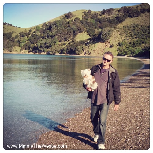 Oh dear... so many beaches, such short little legs. I got tired and dad had to carry me!